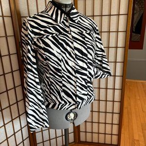 Zebra print jacket*